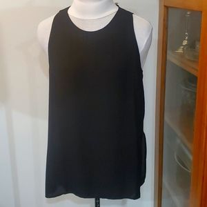 Lush sleeveless crew neck top